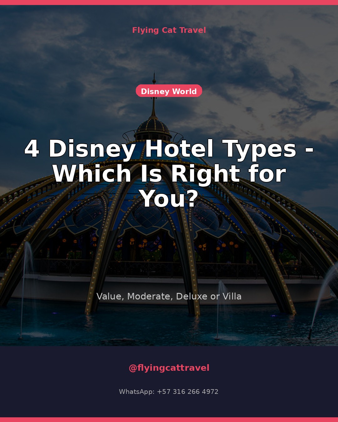 Disney World Hotels: Complete Guide by Category and Price