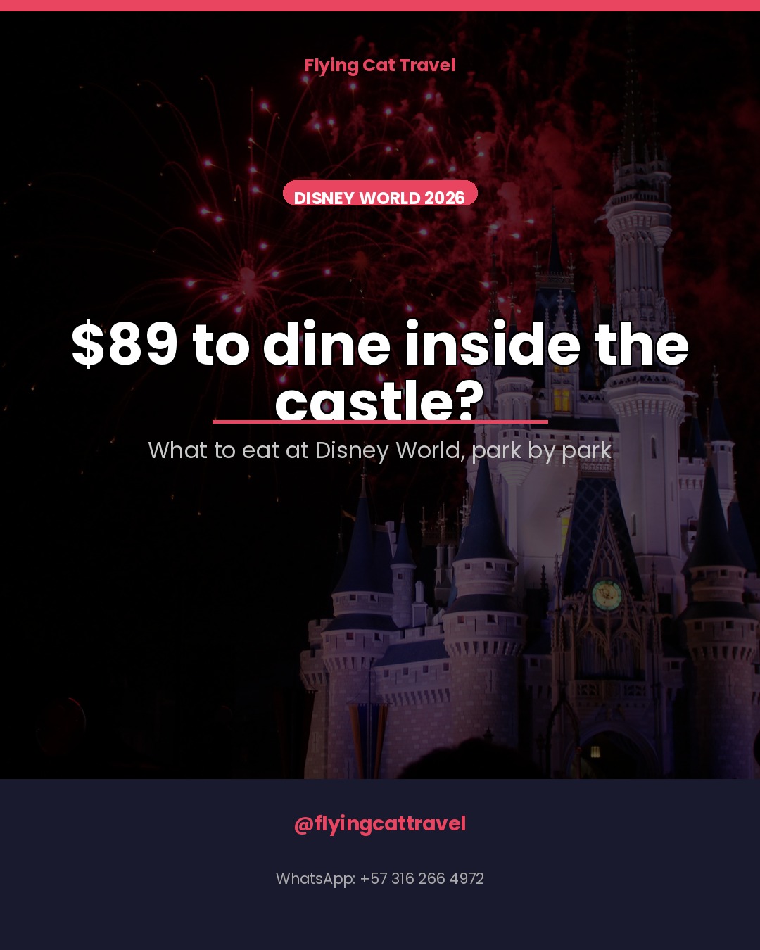Disney World food guide: from the castle to the Dole Whip
