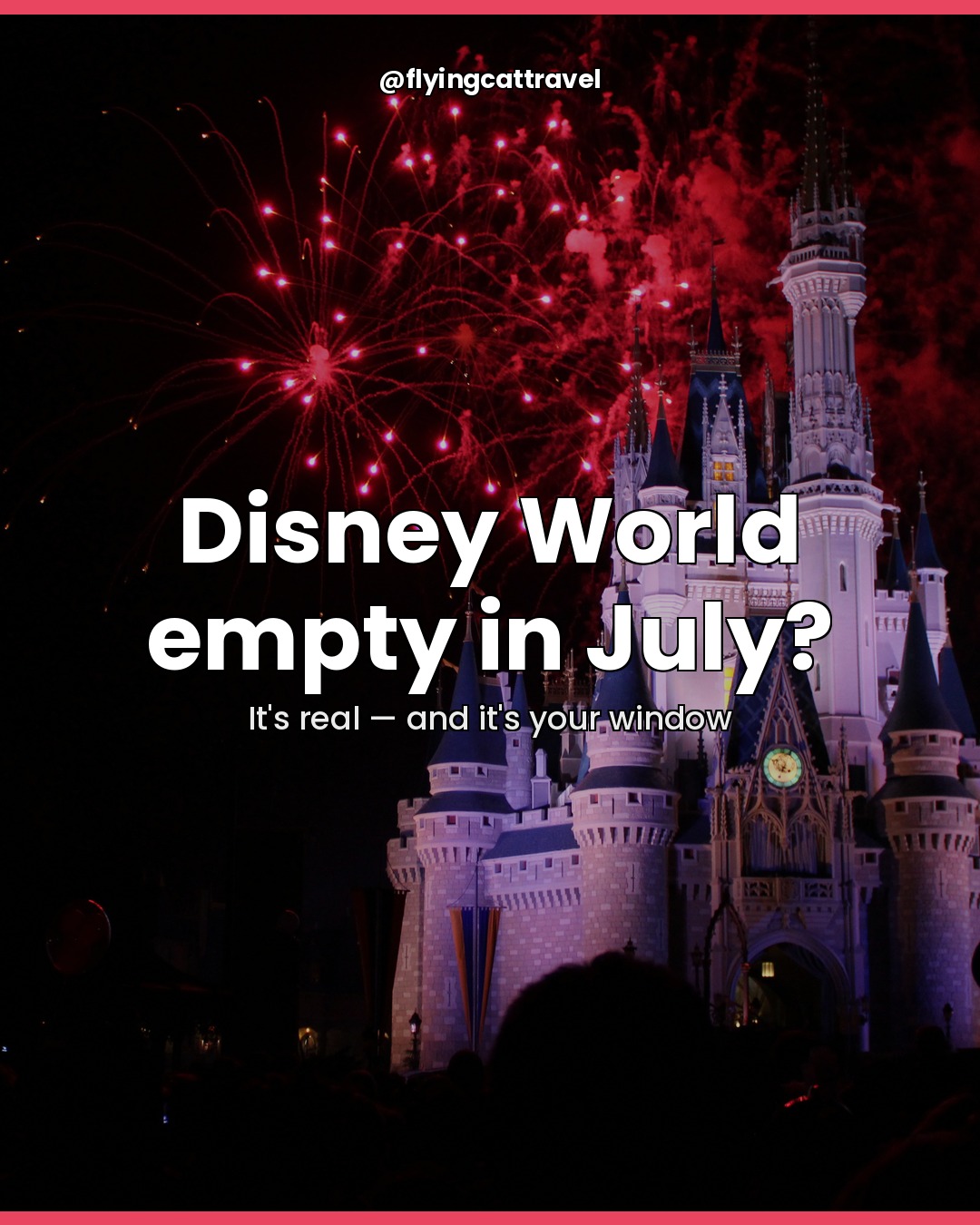 This is the perfect week for a Disney trip