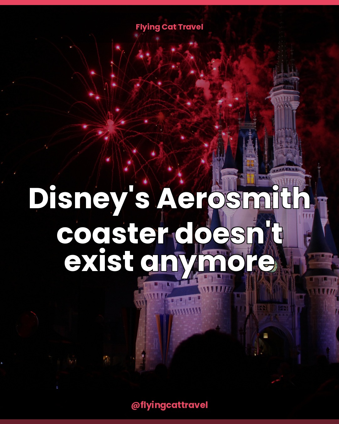 La montaña rusa de Aerosmith ya no existe