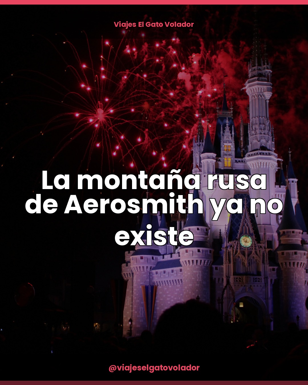 La montaña rusa de Aerosmith ya no existe