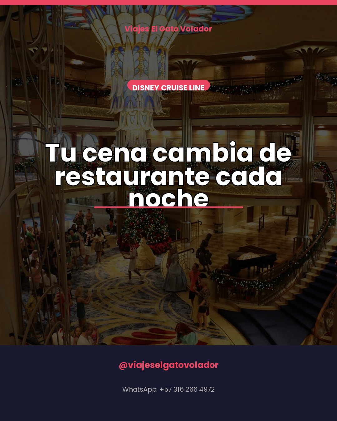 La cena que cambia de restaurante cada noche