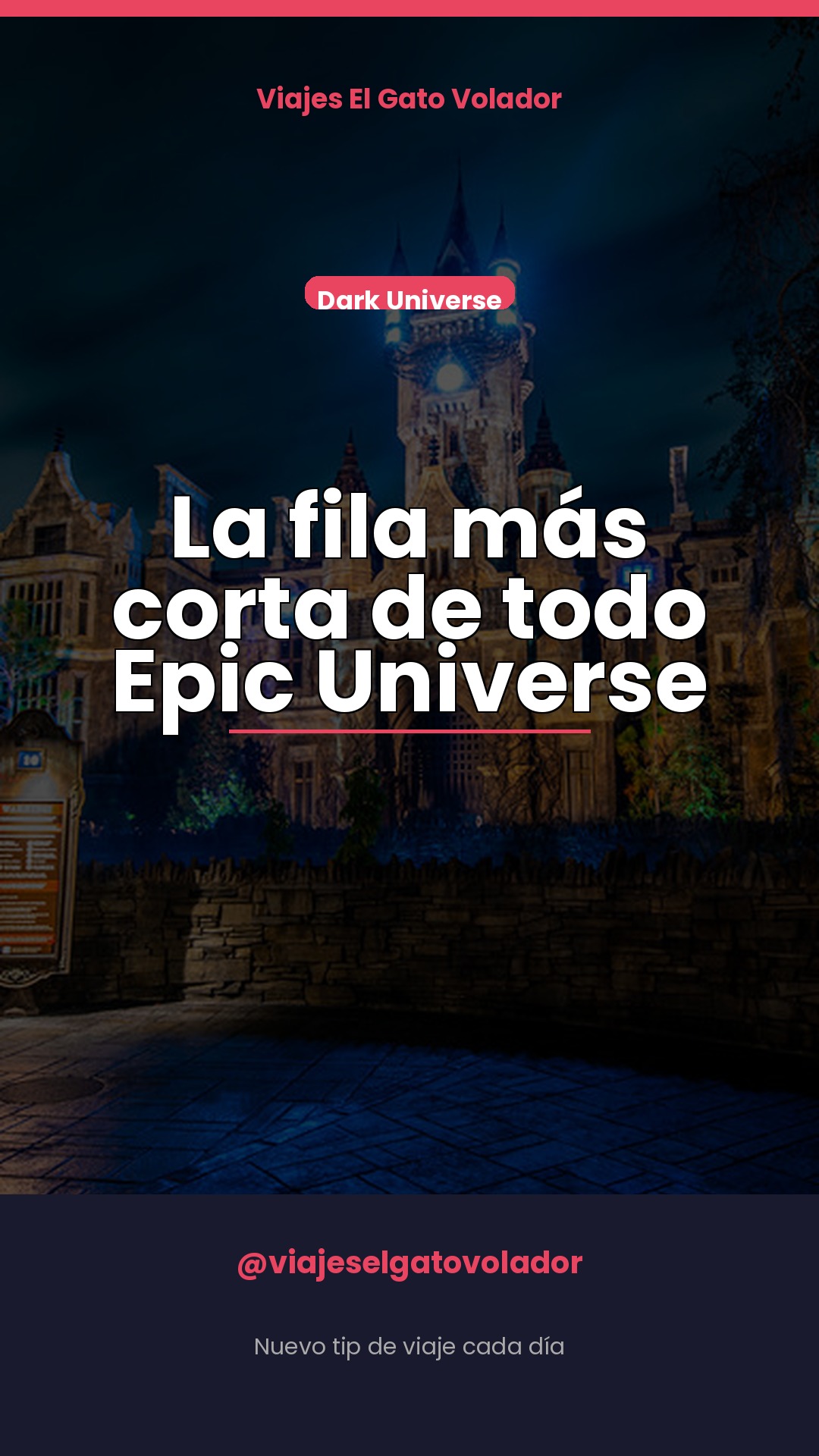 La fila más corta de Epic Universe