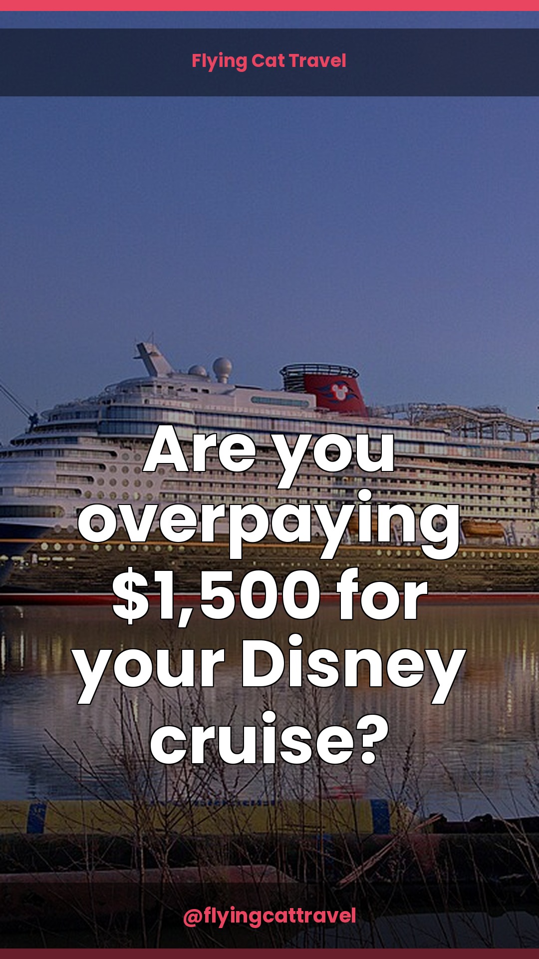 Save Up To $1,500 On Your Disney Cruise (Offer Ends Tomorrow)
