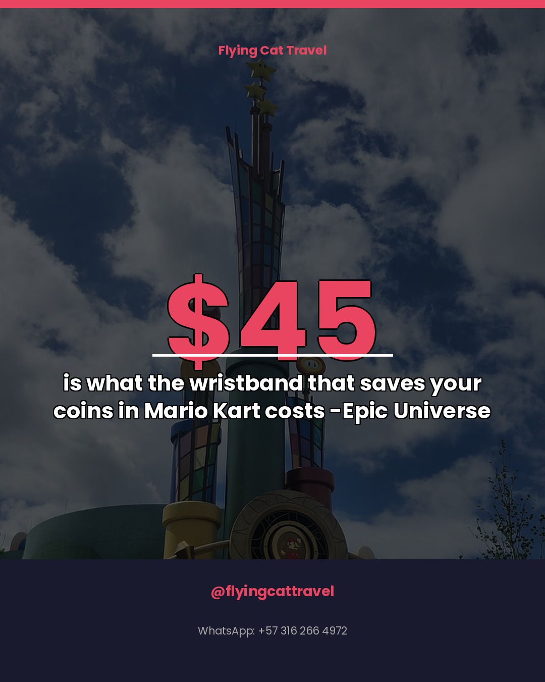 $45 to Save Your Coins in Mario Kart (Epic Universe)