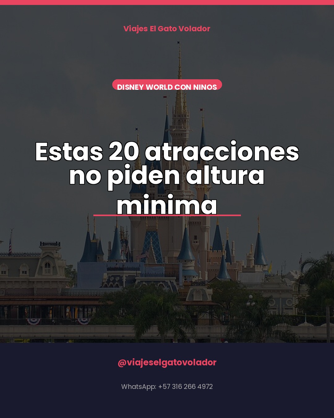 Estas 20 atracciones no piden altura minima